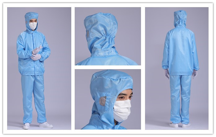 無塵服，連帽分體服